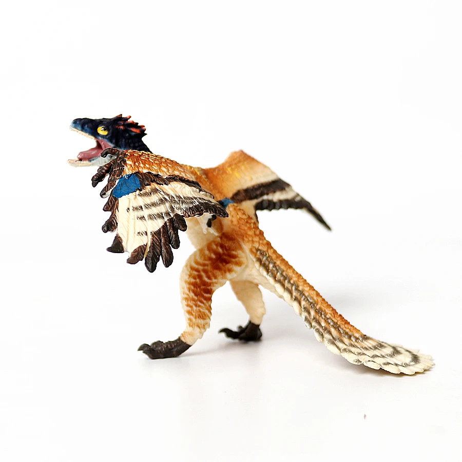 Simulação dinossauro figuras animais brinquedo clássico pterodáctilo figuras de ação pteranodon archaeopteryx modelo animal coleção brinquedos