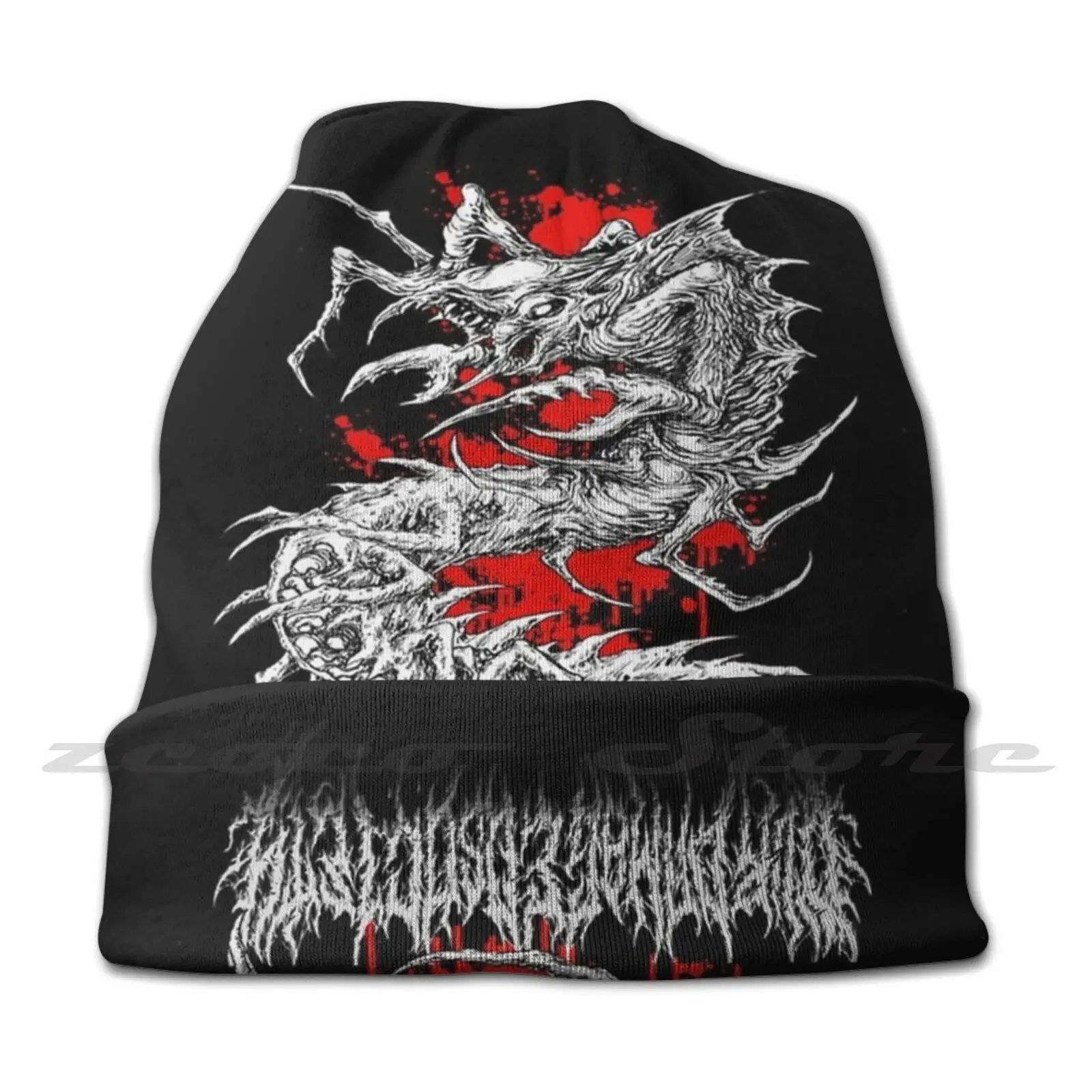 Insectocyde Knit Hat Elastic Soft Personalized Pattern Present Cap Insects Insect Insecticide Insecocyde Violent Vicious Horror