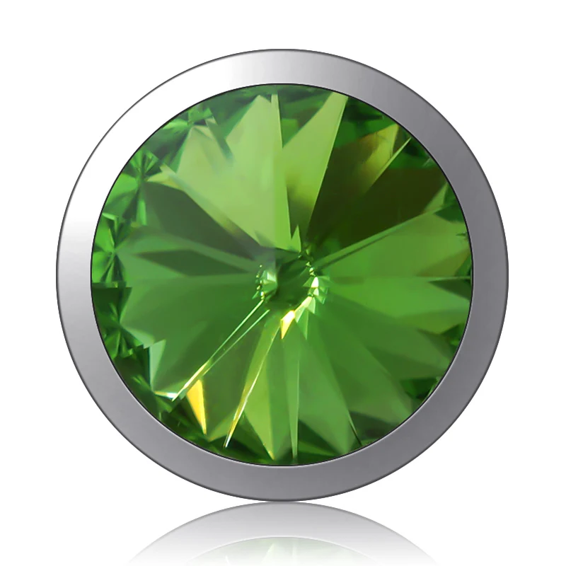 KZ3507 New Round rhinestone crystal simple 18MM snap buttons fit DIY 18MM snap bracelet snap jewelry Christmas Gift