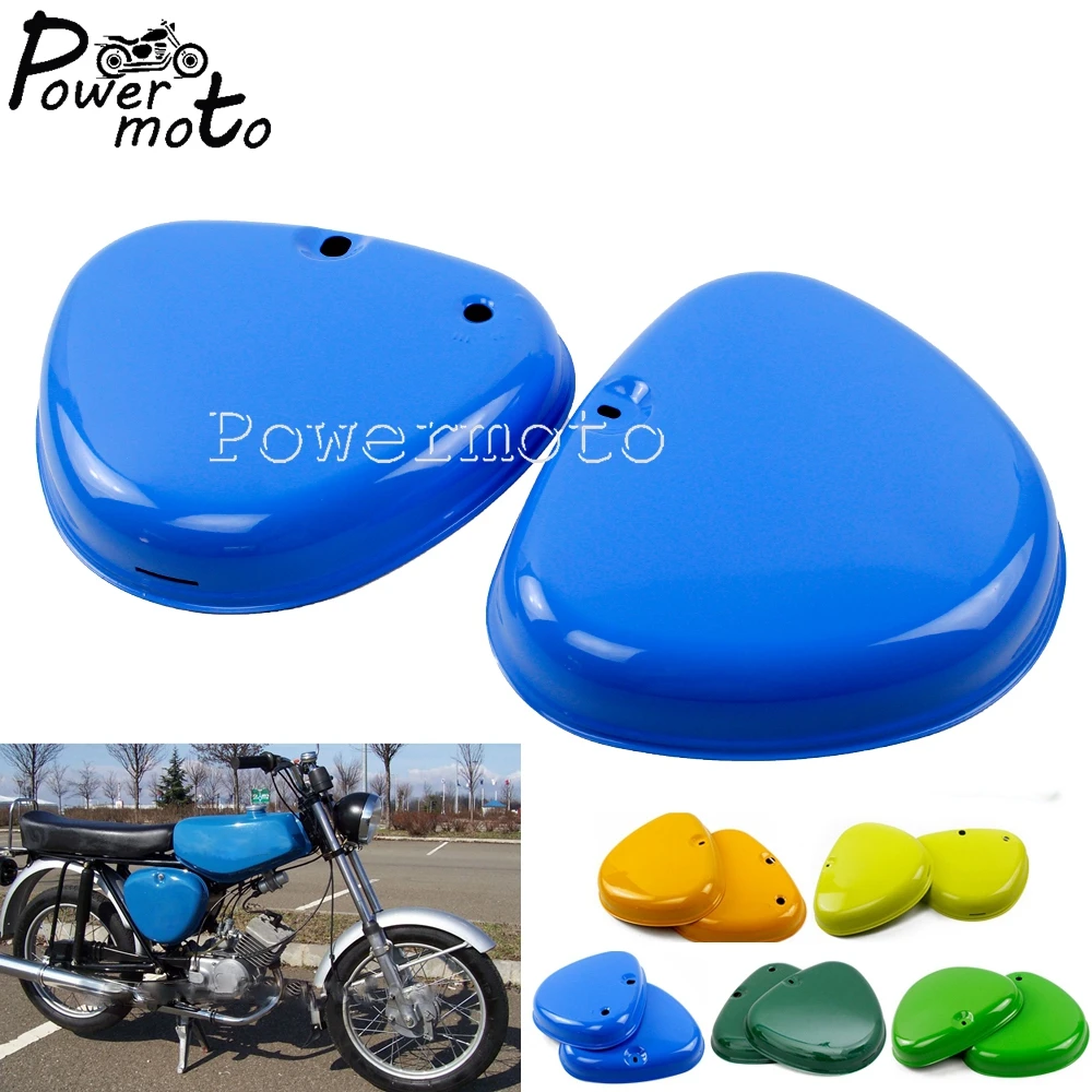 For Simson S50 S51 S70 S 50 S 51 S 70 6 Colors Motorcycle Blue Left&Right Front Engine Side Covers Protection Seitendeckel Guard