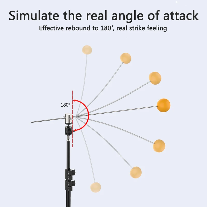Tênis de mesa instrutor ping pong robô tênis de mesa bola máquina de treinamento ajustável dobrável simulador prática picker equipamentos