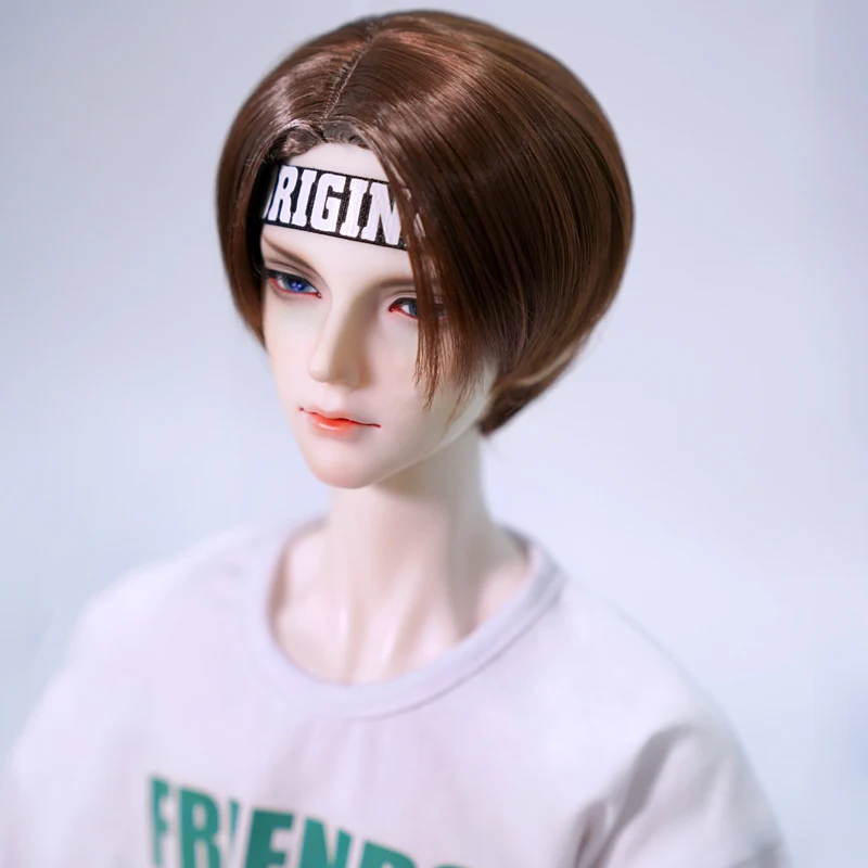 Kay brother bjd wig partial super soft silk imitation Ma Hai high temperature silk fake hair daily modeling hair spot