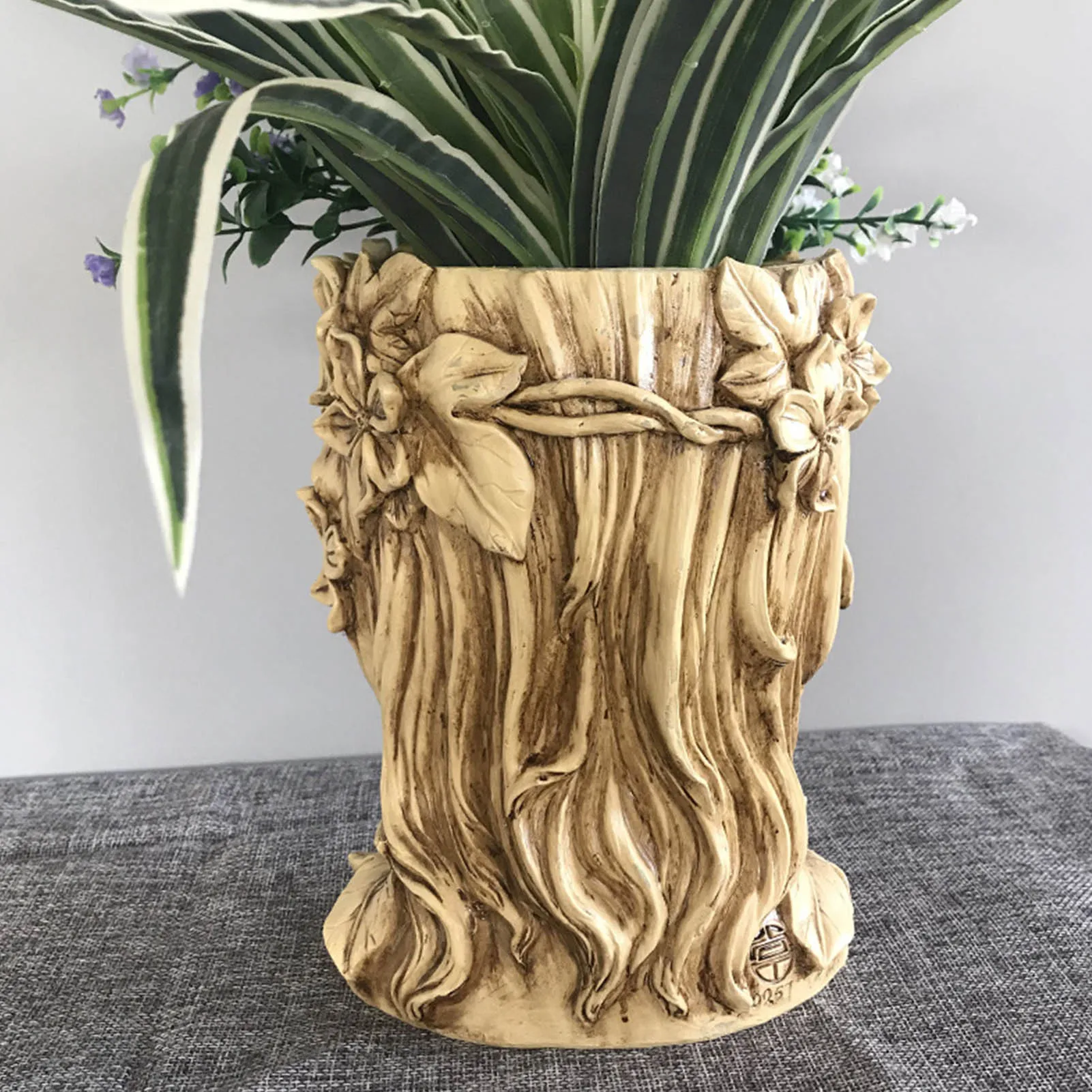Nordic Women Resin Head Pot Vasi Per Piante Da Esterno Decorativos Grandes Garden Accessories Plant Flower Pot Bloempot