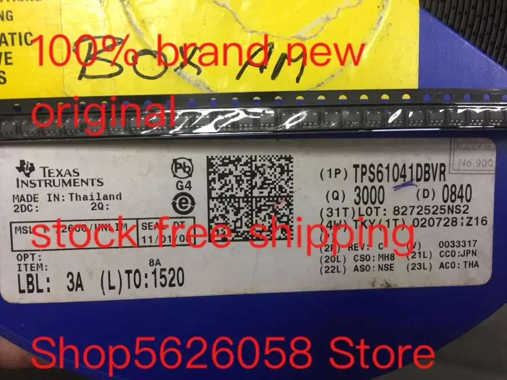 

10PCS/LOT TPS61041DBVR SOT23-5 100% new original