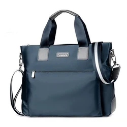 Bolsa Crossbody impermeável com zíper para homens, de alta capacidade, bolsas Oxford, de ombro, mensageiro casual, de alta qualidade, nova