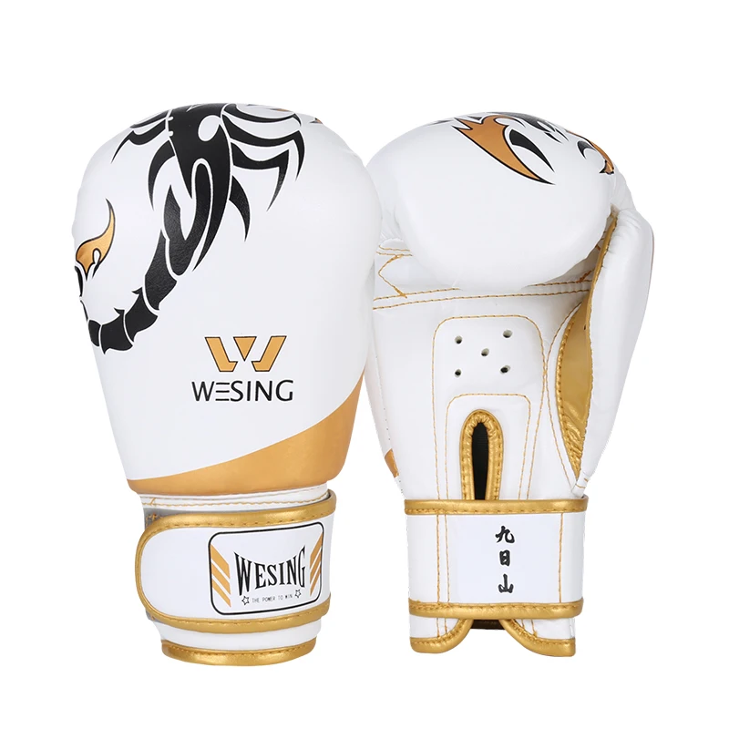 Wesing Kids Boxing Gloves Children Training Gloves 6OZ Punch Mitts Gift