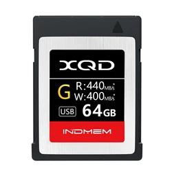 MLC XQD Memory Card 5X Tough XQD Flash Memory Card 64GB/128GB High Speed G Series| Max Read 440MB/s Max Write 400MB/s