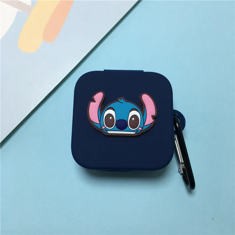 Custodia protettiva per auricolari in Silicone Cartoon Disney per Xiaomi Air 2 SE scatola per cuffie Bluetooth per Xiaomi auricolari Cover con gancio