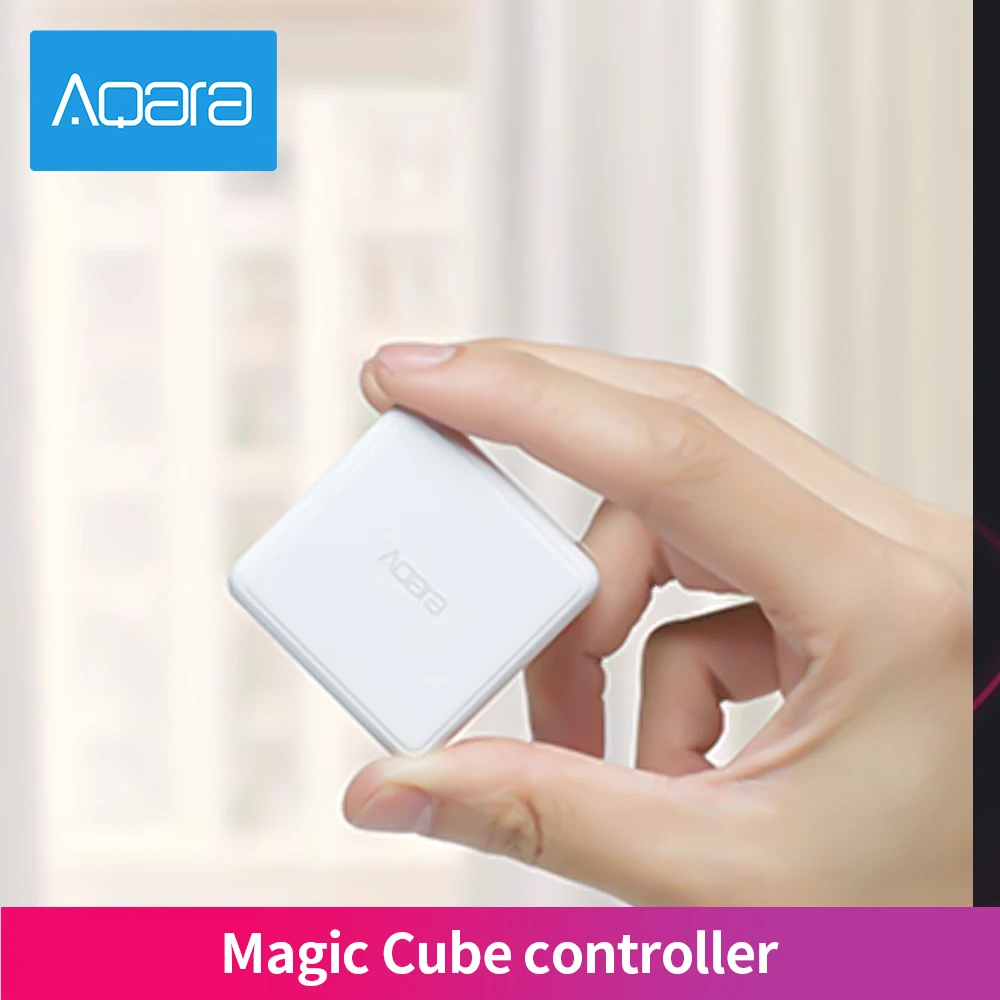 Original Aqara Magic Cube Zigbee Version Controller by Six Actions app mi home Controller For Xiaomi Home Device Smart Hoom