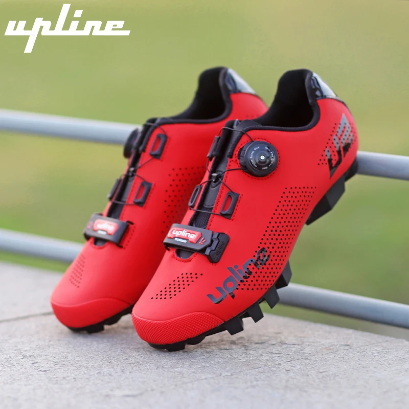 2023 Upline mtb shoes men mountain bike shoes cycling bicycle sneakers women professional self-locking breathable