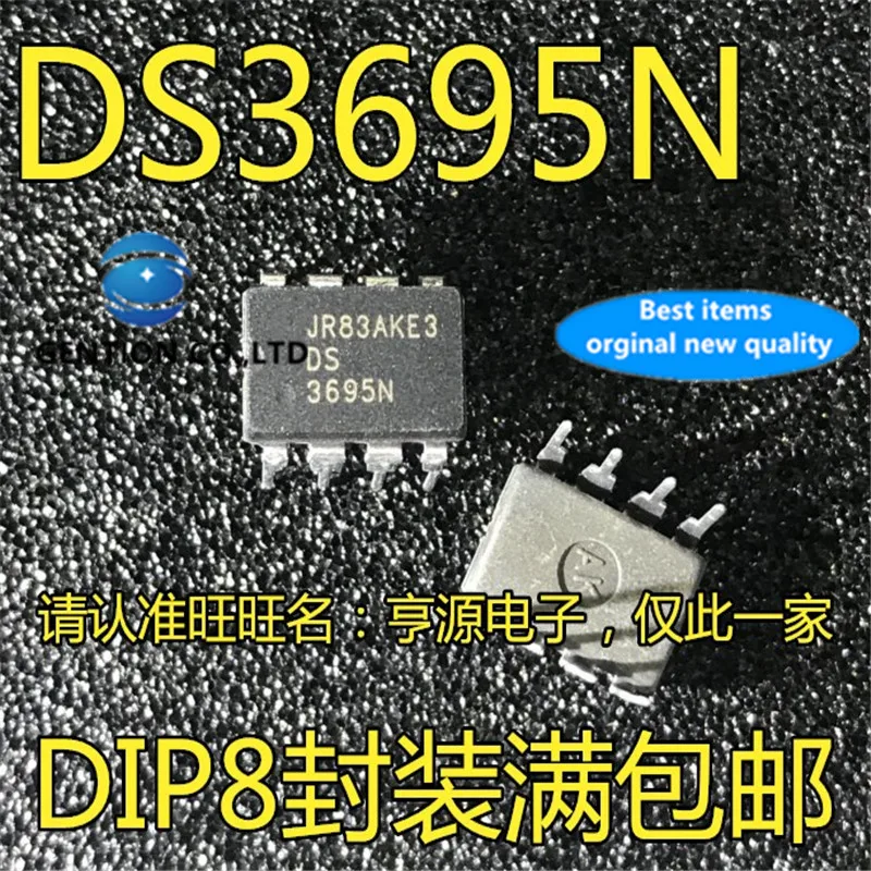 10Pcs DS3695 DS3695N DIP8 RS485/R422 Transceiver Chip In Voorraad 100% Nieuwe En Originele