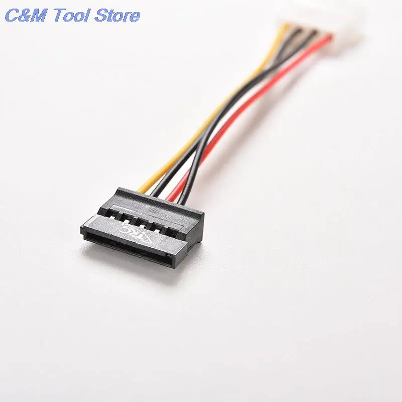 2020 Mới 1 Chiếc/2/3 4 Pin IDE Molex To 15 Pin Serial ATA SATA HDD Điện Cáp