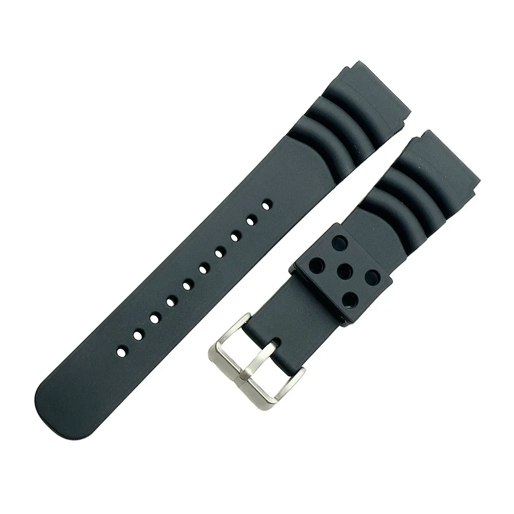 18mm 20mm 22mm Silicone Watchband for Seiko Prospex Ananta Diver/Scuba SRPA21J1 SBBN007 Tuna Sport Men Rubber Watch Band Strap