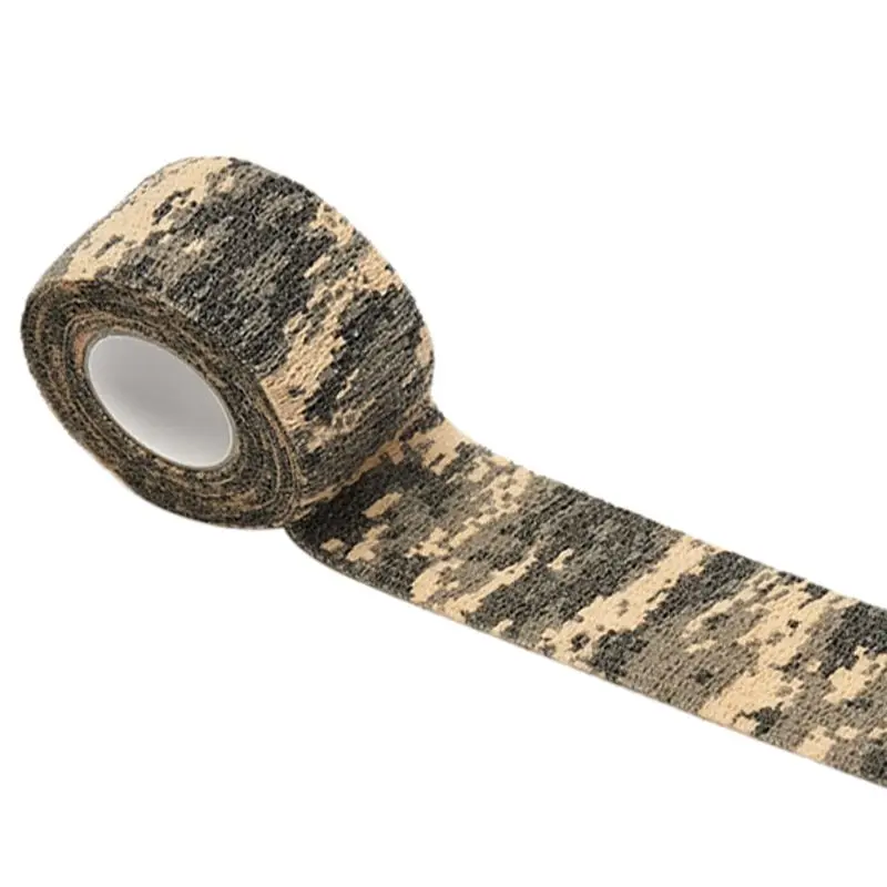 4.5m Self-Adhesive Camouflage Stretch Bandage Non-Woven Protective Tape L43E