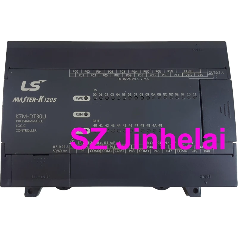 Ls K7M-DT30U controlador programável original autêntico