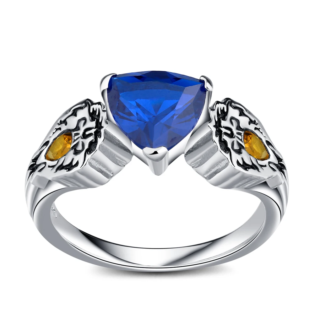 WOW The Alliance Badge Inspird Ring World of Warcraft Sterling 925 Silver Ring