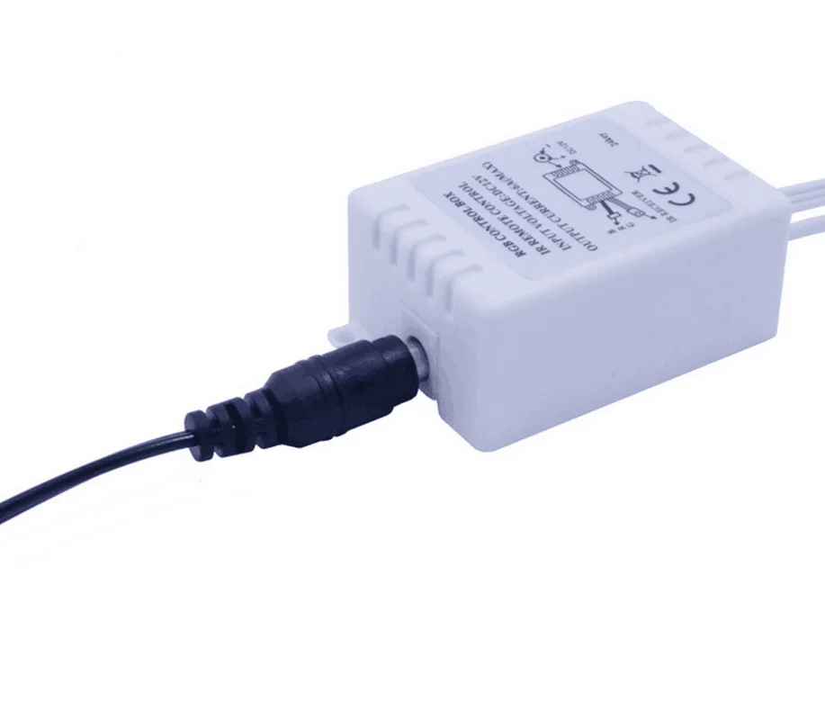 2PCS,PC 4PIN Molex 5.5mm X 2.1mm DC Power Cable 12V 2A for RGB Control Box LED