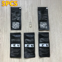 5PCS New generation solidified white edge filling liquid phone protective glass permanent solid white edge elimination liquid