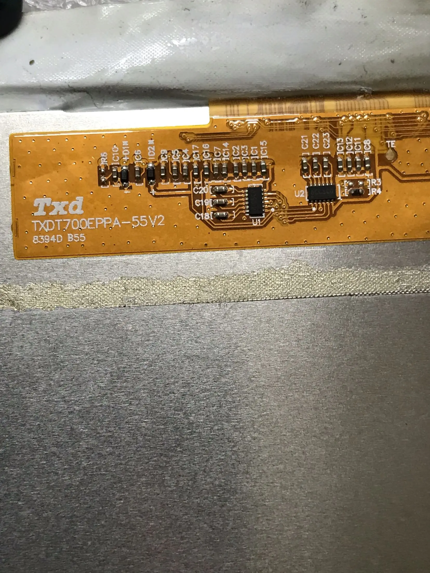 Tela lcd de 7 polegadas