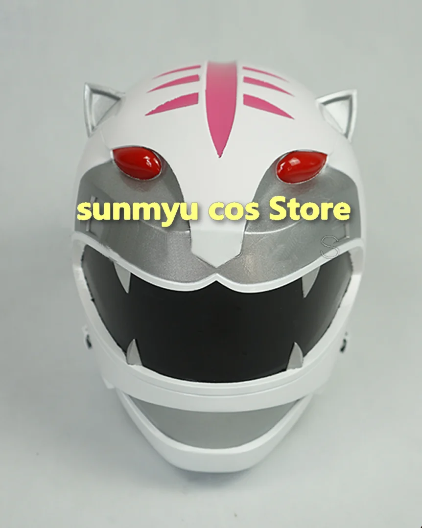 Hyakujuu Sentai Gaoranger Gao Red White Blue Silver Yellow Black Cosplay Helmet Mask  resin material