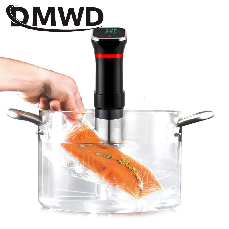 

Vacuum Sous Vide Food Cooker Stainless Steel Thermal Immersion Circulator Temperature Timer LCD Digital Cooking Slow Processor