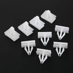 15Pcs Rocker Panel Moulding Auto Fastener Clip Nylon Retainer For G M 25693852 Cadillac Chevy Buick Car Plastic Rivets