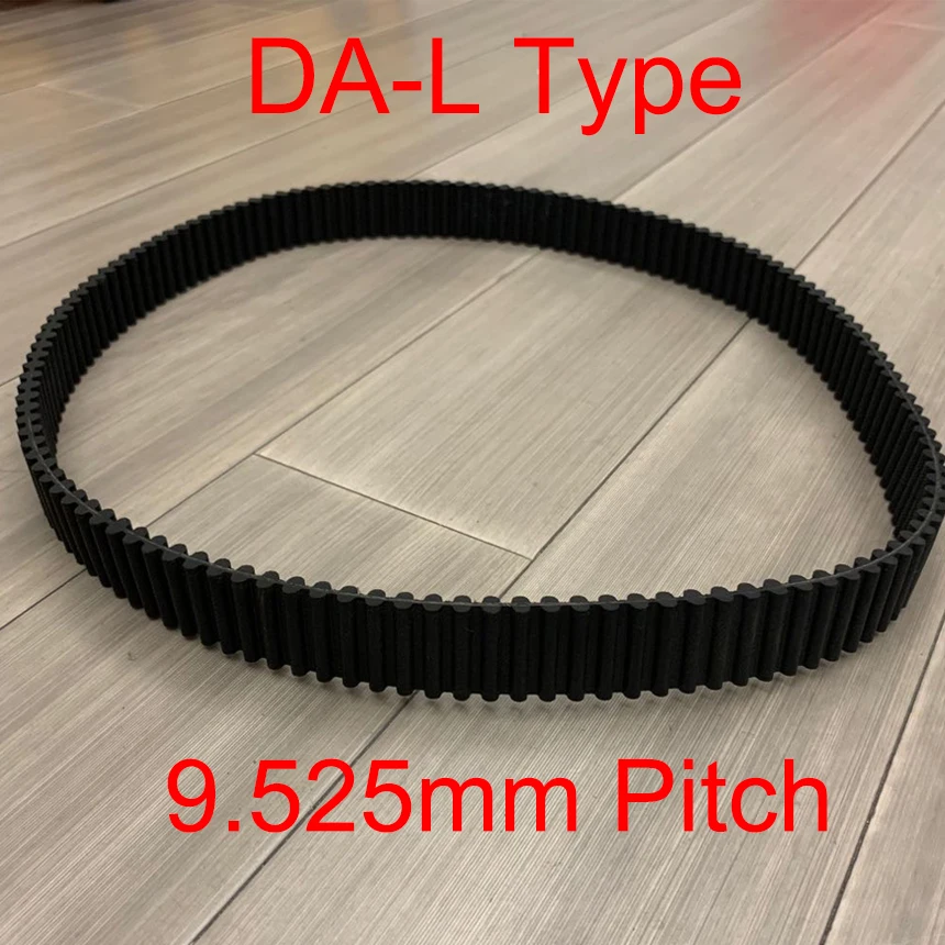 

D-300L D-315L D-319L 160 164 170 T Double Side Tooth 12.7mm 20mm 25mm 38mm Width 9.525mm Pitch Cogged Synchronous Timing Belt