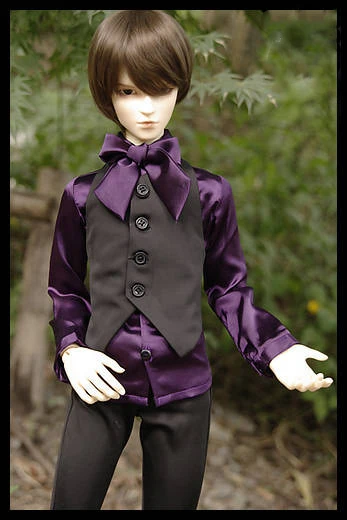 1/4 1/3 BJD clothes Gentleman suit coat+trousers+shirt+vest for BJD/SD MSD SD13 SSDF ID72 HID Strong uncle doll accessories C182