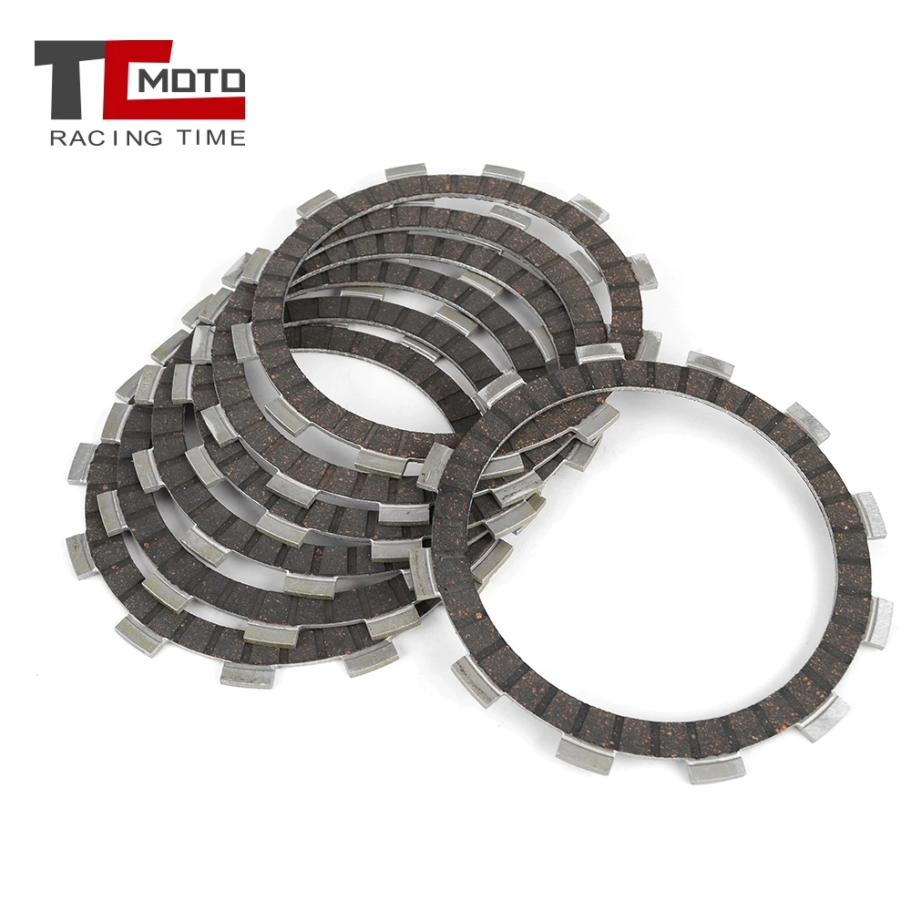 

Clutch Friction Disc Plate Kit For Suzuki DR250 DR 250 GS450 GSX400 GSX 400 GS500 GS 500 RGV250 SG350N APRILIA RS250