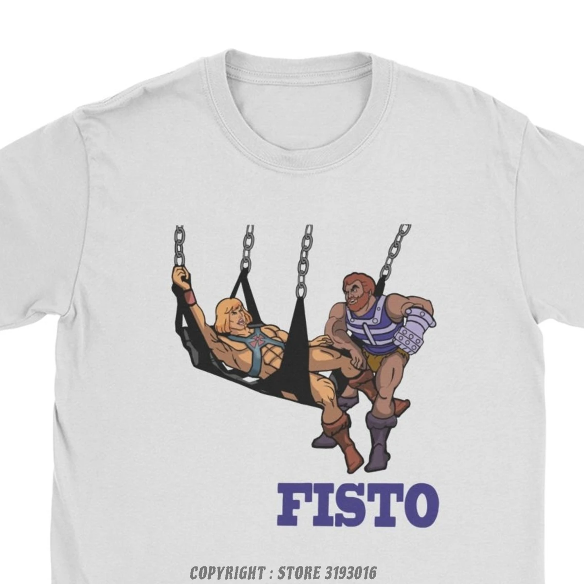 Fisto He-Man  Of The Universe T Shirts Men\'s Cotton Vintage T Shirt Skeletor 80s She-Ra Beast Tee Shirt Camisa Top