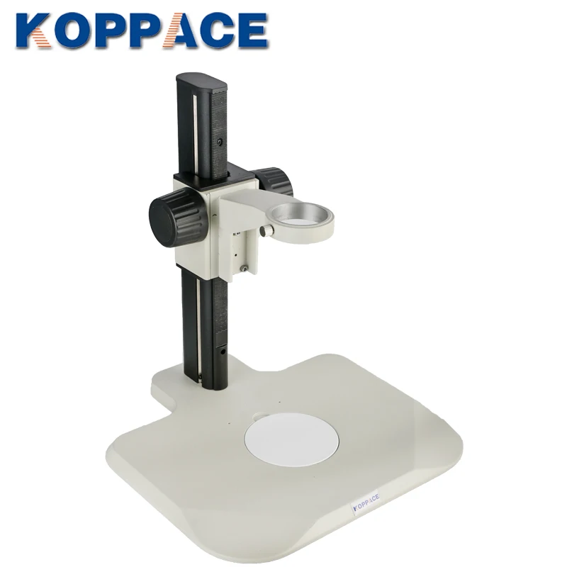 KOPPACE Microscope Bracket Lens Diameter 50mm Microscope Focusing Bracket 200mm Working Stroke