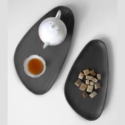 Shape design of cement tray silicone mold cement fruit tray tea mold plate mold Concrete storage tray silicone molds