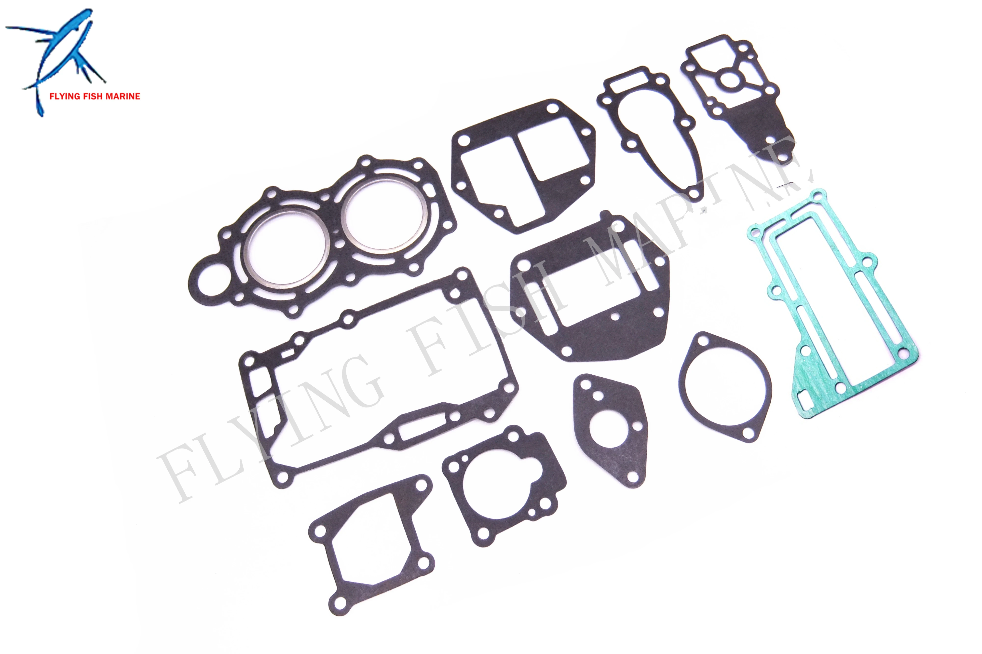 Outboard Engine 27-883274A01 883274A02 8M0146270 8M0146271 Complete Cylinder Power Head Gasket Set Kit for Mercury 6HP 8HP 9.8HP