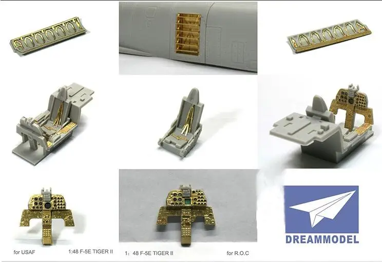 

Модификация модели Dream DM2007, 1/48, F-5E, TIGER II, для AFV