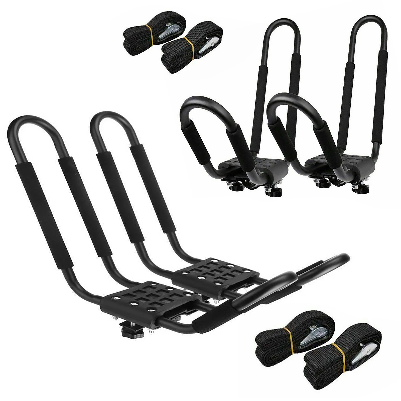 

2 Pairs Kayak Roof Rack Kayak Canoe Boat Surfboard Roof Top Mount Rack for Car SUV Truck Crossbars surf Accessories