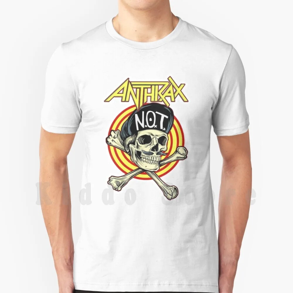 N.o.t T Shirt Print For Men Cotton New Cool Tee Anthrax Band Heavy Metal Judas Priest Sepultura