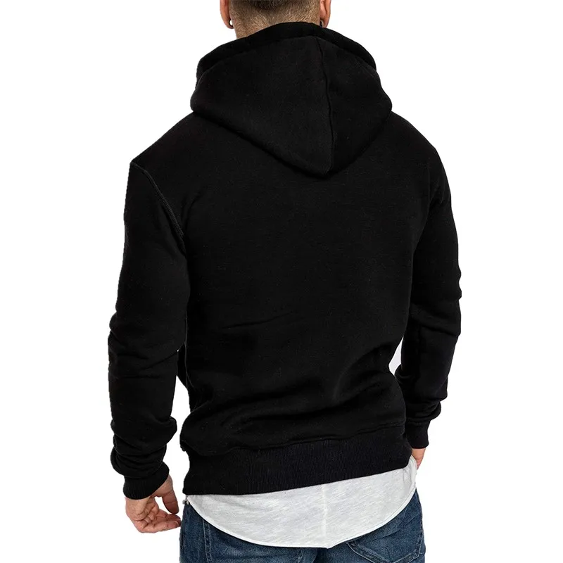 Fgkks einfarbige Herren Hoodies Sweatshirt Langarm Frühling Herbst Junge lässig Top Bluse Mode Sweatshirts Hoodies männlich