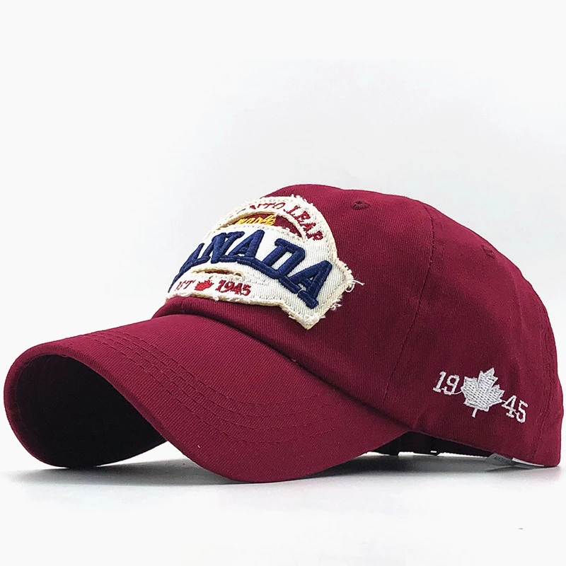 2020 New men\'s baseball cap for women snapback hat CANADA embroidery bone cap gorras casual casquette fishing baseball hat