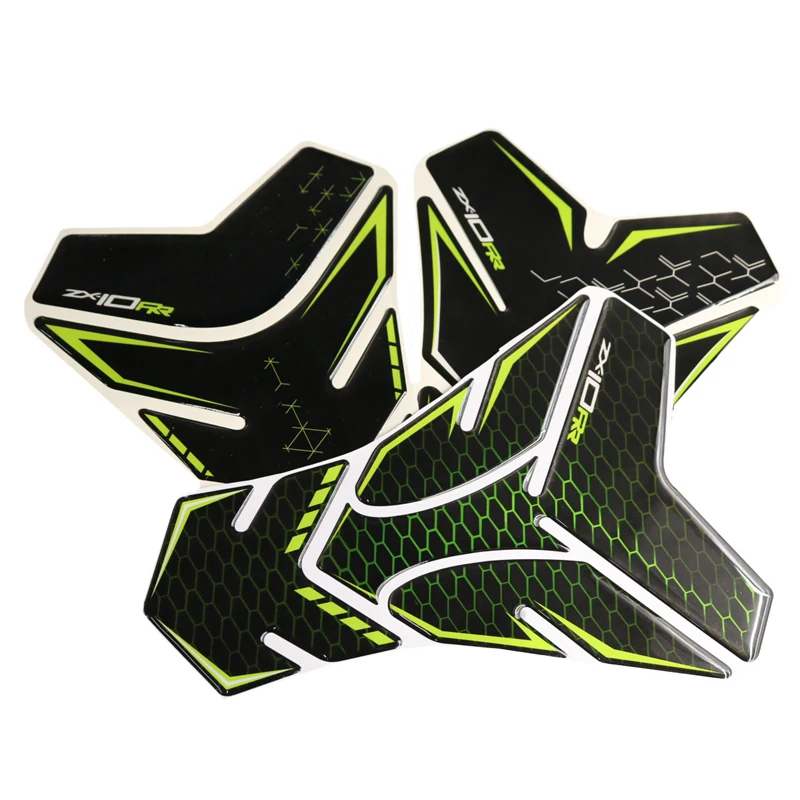 

For Kawasaki ZX-10RR ZX-10R sticker Motorcycle fuel tank pad protection sticker decal fairing kit knee fuel logo