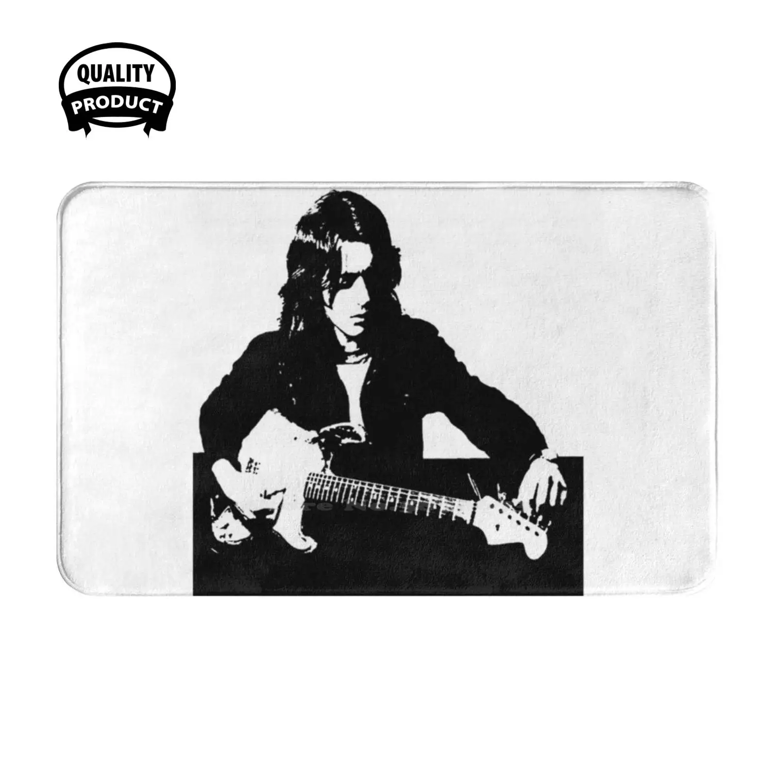 Best Musician Guitarist Legend Familliar Blues And Rock Soft Cushion Home Carpet Door Mat Car Rug Best Musician Guitarist