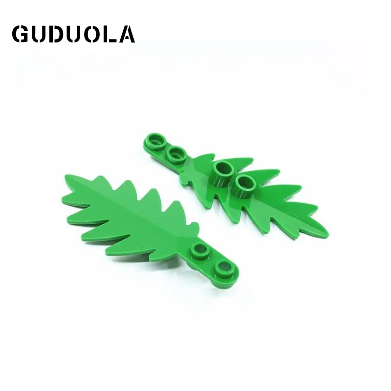 Guduola Special Brick Small Palm Leaf 8x3 (6148) MOC Building Block Assemble Particles Educational Toys 25pcs/lot