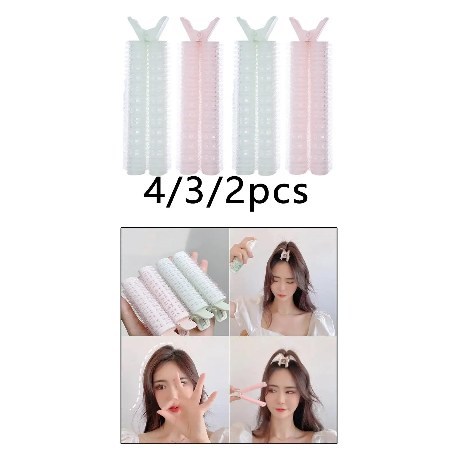 Volumizing Hair Clips Salon Tool Natural for Hair Styling Girls Hair Roots Curlers Bangs Barrettes Plastic Hair Styling Tools