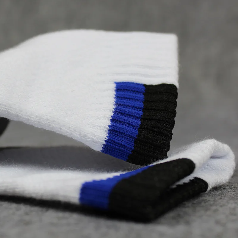 Sportliche Crew Socken für Männer Frauen Kinder dicke Baumwolle Handtuch boden gepolstert Laufen Wander schläger Sports ocken Erwachsene Kinder