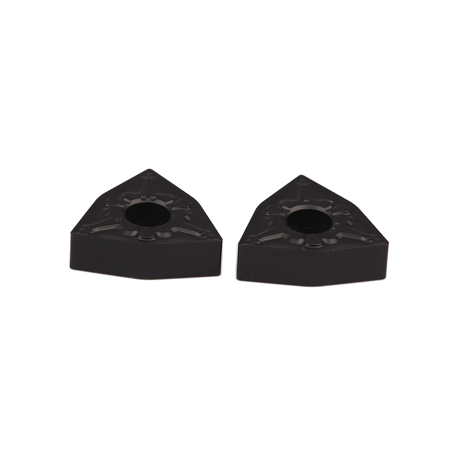 Inserto in metallo duro per utensili per tornitura esterna LF9118 WNMG080412-TM per tornio CNC LF9118, per la lavorazione di acciaio