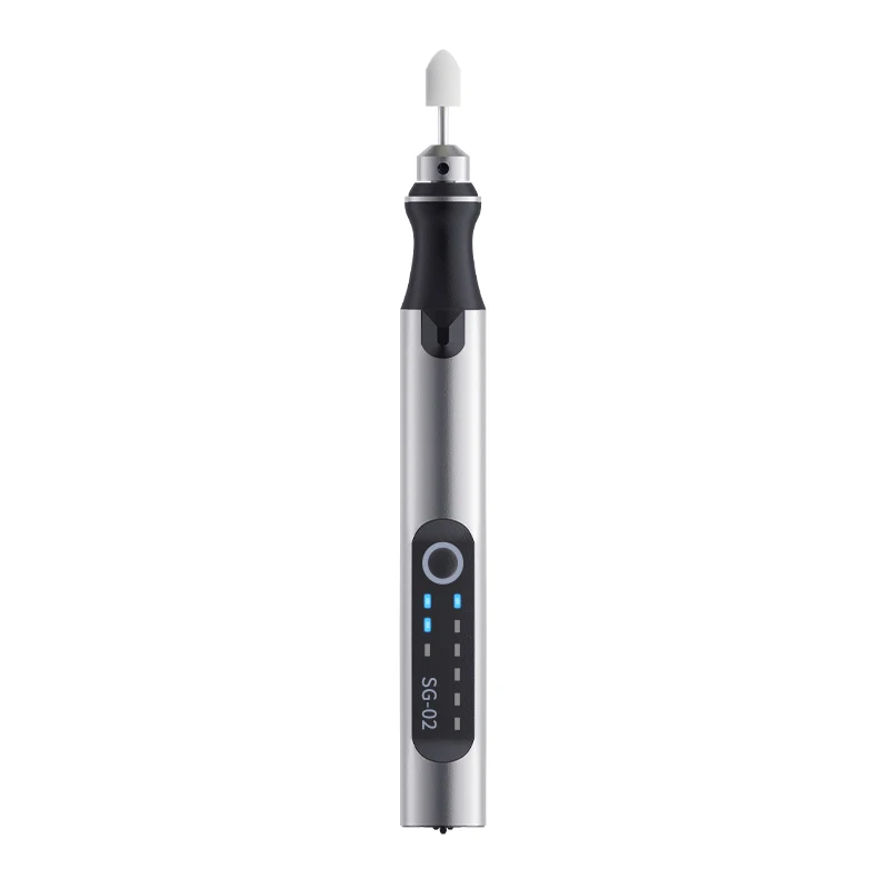 Qianli-pluma de pulido eléctrica, amoladora rotativa de velocidad recargable por USB, placa base de teléfono, cortador de reparación de celosía facial, herramientas de bricolaje, SG-02