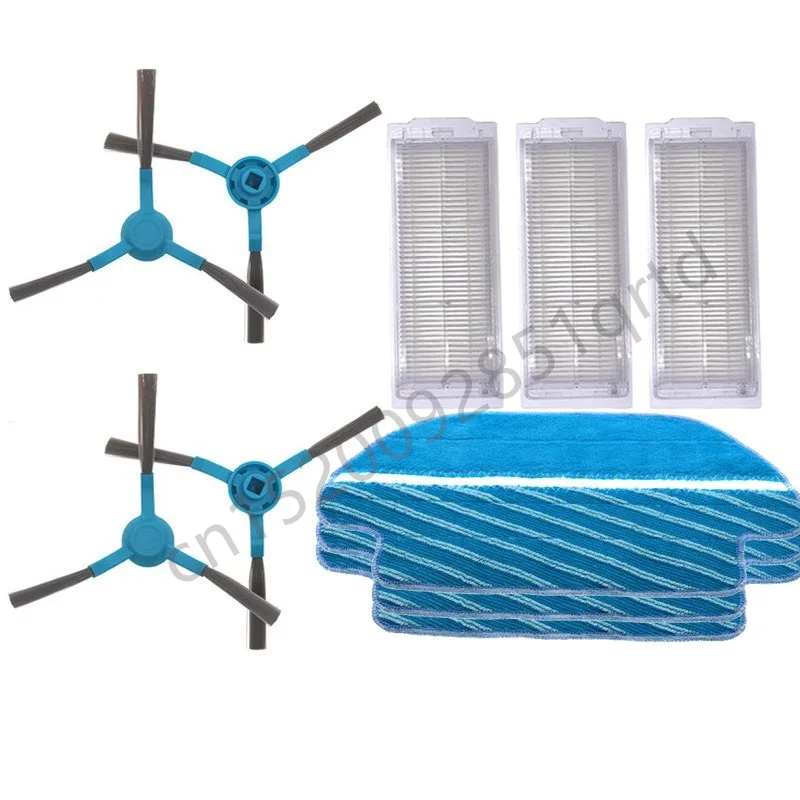 فرشاة الرئيسية هيبا تصفية الجانب فرش ممسحة القماش ل شاومي STYJ02YM Conga 3490 Viomi V2 برو V-RVCLM2 روبوت مكنسة كهربائية أجزاء