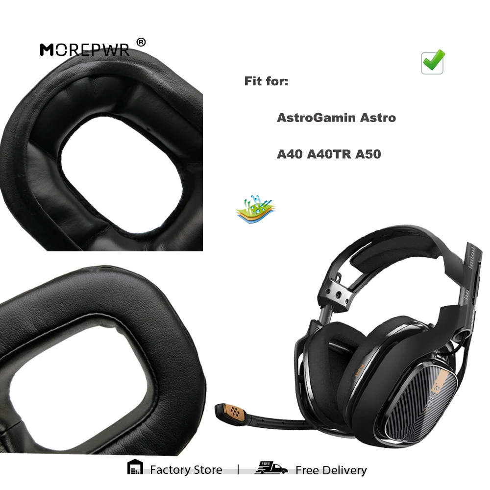 

New Upgrade Replacement Ear Pads for AstroGamin Astro A40 A40TR A50 Headset Parts Leather Cushion Velvet Earmuff Earphone Sleeve