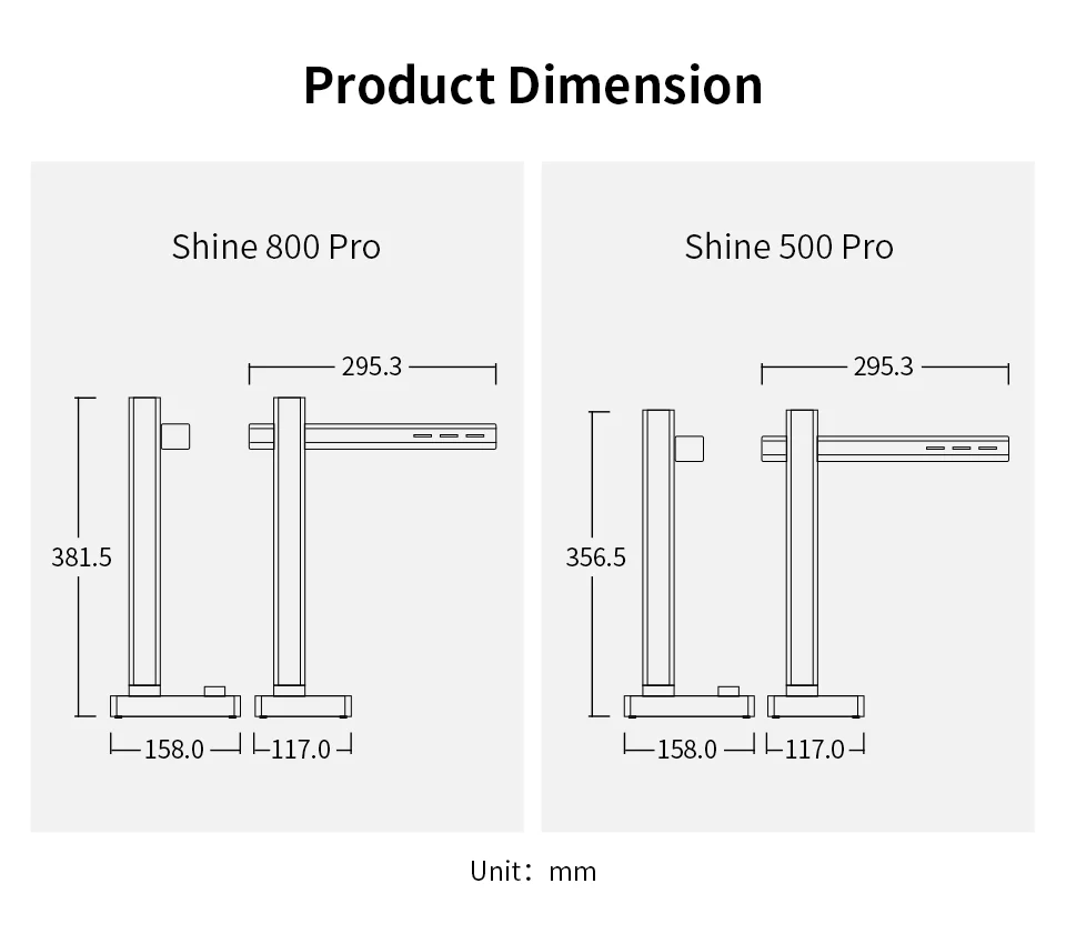 CZUR Shine 800 Pro A4 Flat Document Scanner USB Fast Scan for Office Compact Lightweight Design Unavailable for Books