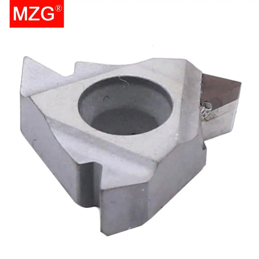 1 PCS MZG 16ERAG60 CBN CNC Threading Turning Cutting Tool Carbide Insert for High Hardness Processing Holder