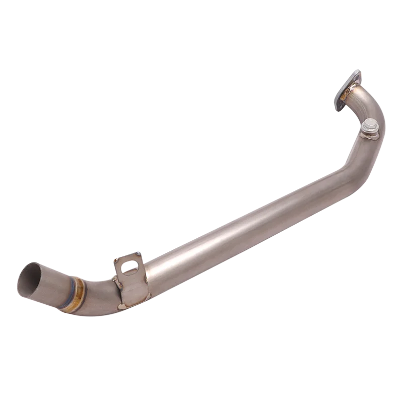 

Slip On Motorcycle Exhaust Front Link Pipe Head Connect Tube Titanium Alloy Exhaust System For Kymco KRV180 All Years